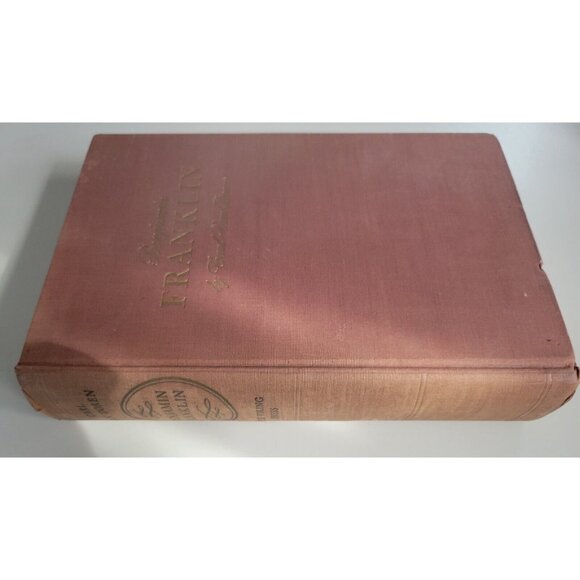 1938 1st Ed. Benjamin Franklin by Carl Van Doren Vintage Hardcover First Edition - Picture 3 of 14